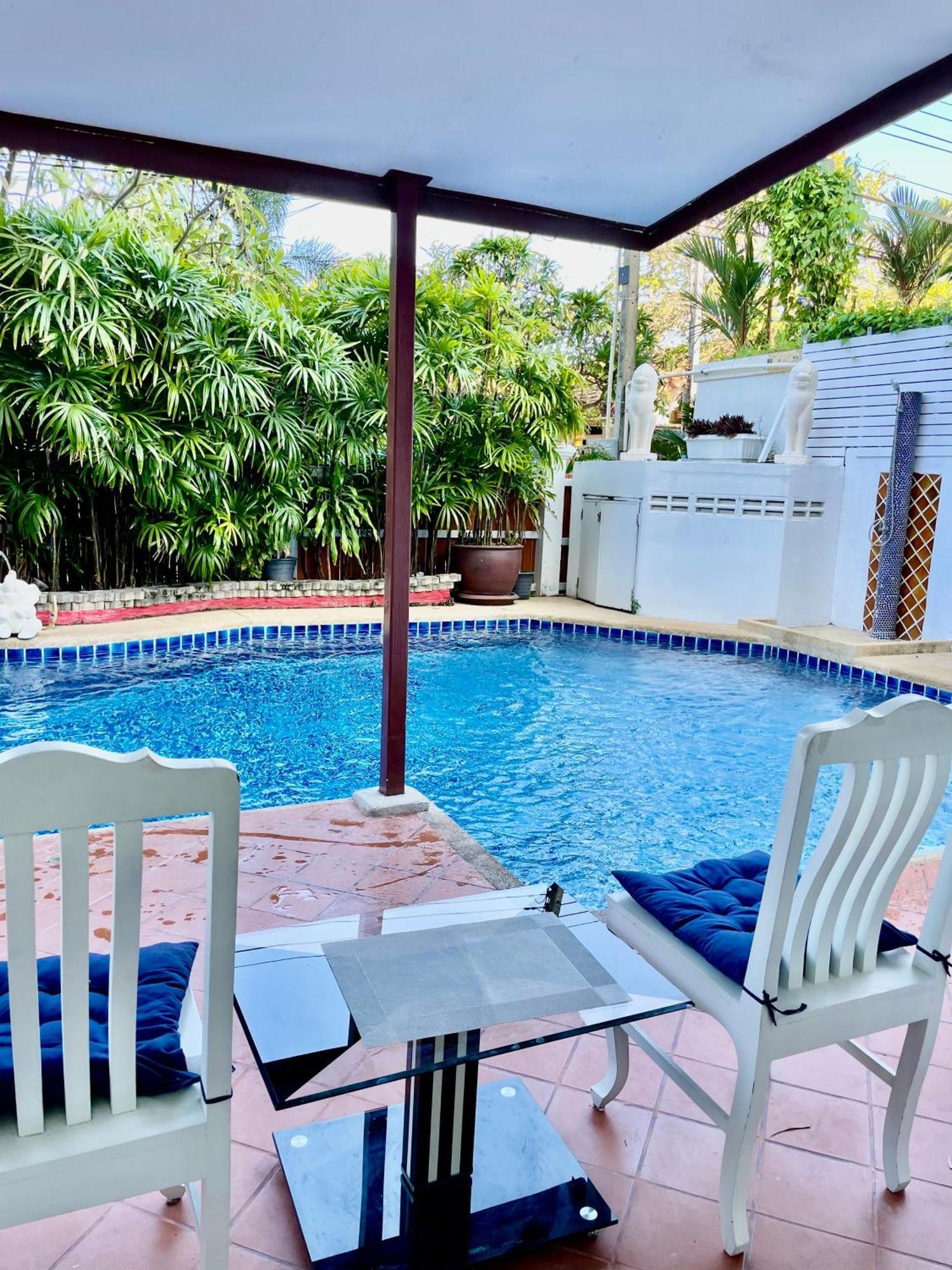 Pattaya Pool Villa39A 300 Mater To Beach Gate Exit Ngoại thất bức ảnh