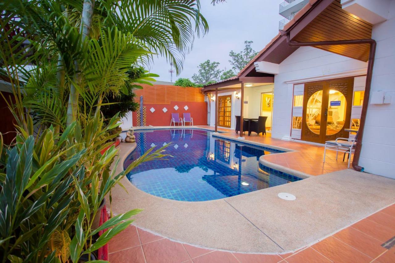 Pattaya Pool Villa39A 300 Mater To Beach Gate Exit Ngoại thất bức ảnh