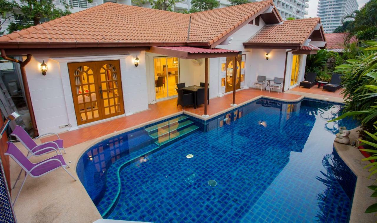 Pattaya Pool Villa39A 300 Mater To Beach Gate Exit Ngoại thất bức ảnh